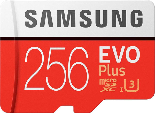 Samsung EVO Plus 256GB microSD with Adapter