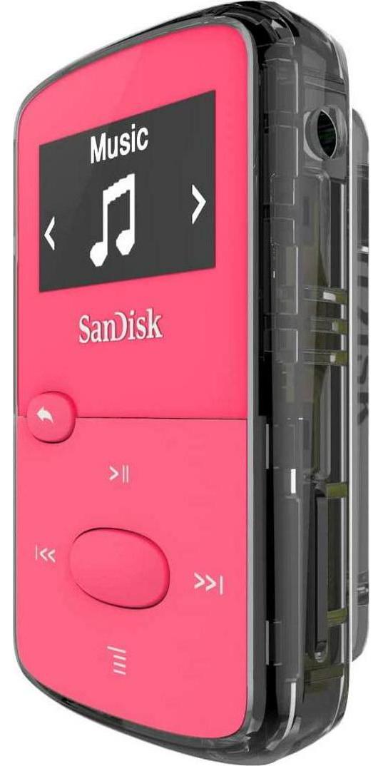 SanDisk 8GB Clip Jam MP3 Player (Pink)