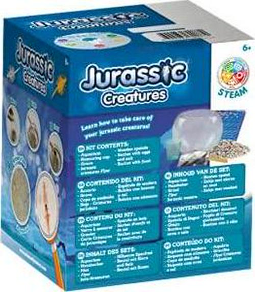 Science4you Brine Shrimp Hatchery kit - Artemias Jurassic Sea Creatures - Includes Artemias Brine Shrimp Eggs and Small Fish Tank - Create an Ecosystem with Sea Dragons - Science Kit for Kids Age 6+