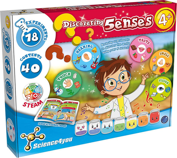 Science 4 You Discovering Senses STEM Science Kit, Multi-Colour