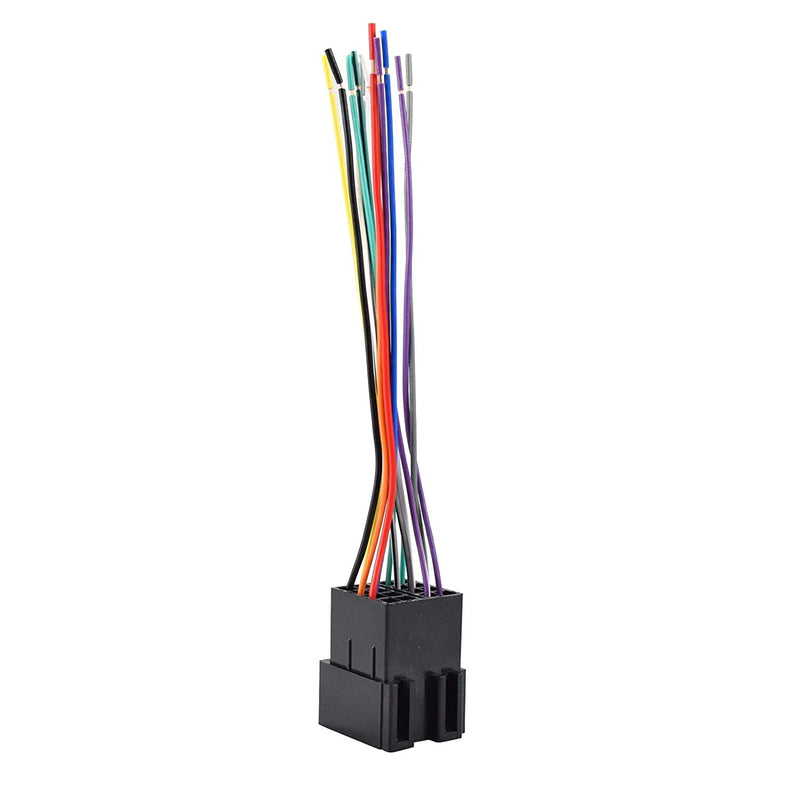 Semi Truck Stereo Wiring Harness Compatible with Peterbilt Volvo Freig