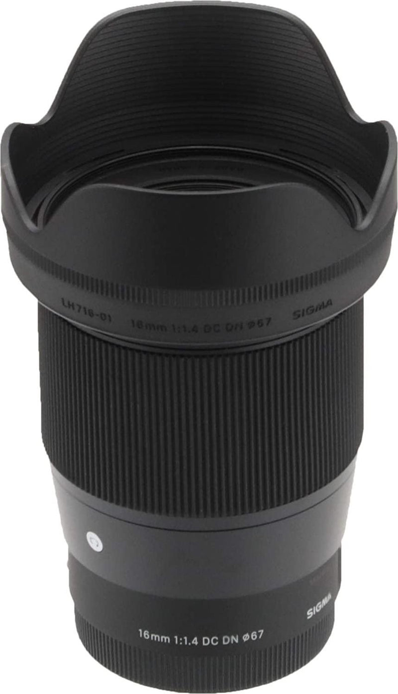 Sigma 16mm f/1.4 DC DN Contemporary Lens for Sony E - Deal-Expo Advanced  Bundle