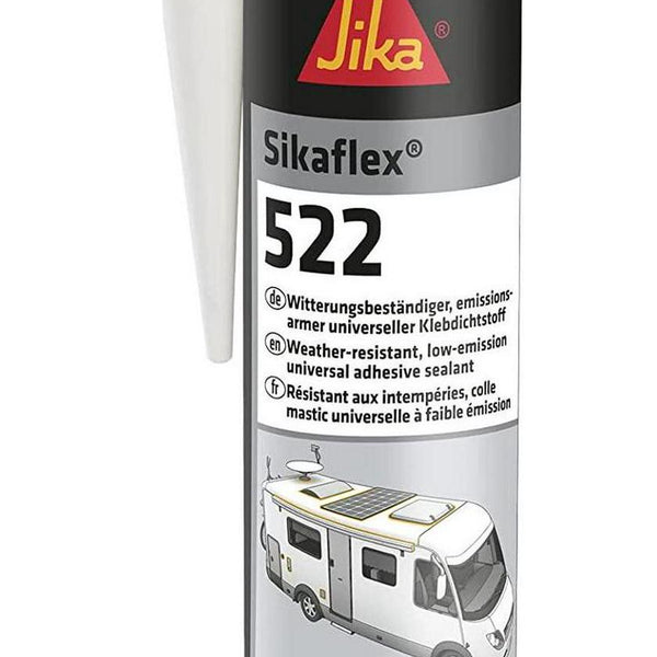 SIKA Sikaflex 522 Caravan - Blanco - 300ml - Set de 2 adhesivos de masilla  SIKA