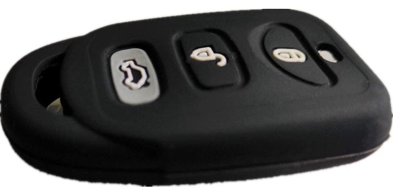 Silicone 3 Buttons Smart Key Fob Remote Cover Case Keyless Jacket Protector Holder for Hyundai Elantra Genesis Sonata Kia Sorento Forte Optima Rondo Spectra