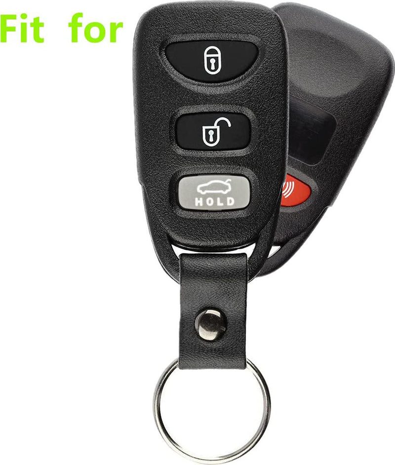 Silicone 3 Buttons Smart Key Fob Remote Cover Case Keyless Jacket Protector Holder for Hyundai Elantra Genesis Sonata Kia Sorento Forte Optima Rondo Spectra