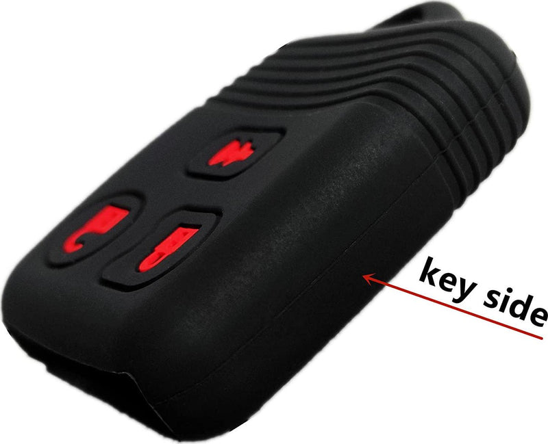 Silicone rubber Smart Keyless Entry Remote Control Key Fob Cover Case protector Replacement for Ford F150 F250 F350 Lincoln Mercury Mazda