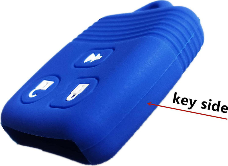 Silicone rubber Smart Keyless Entry Remote Control Key Fob Cover Case protector Replacement for Ford F150 F250 F350 Lincoln Mercury Mazda