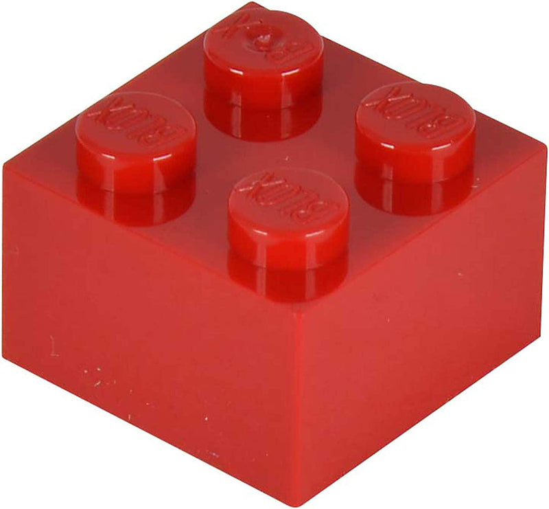Simba 104114111 Blox 4-Stud Red Building Blocks Set (100-Piece)