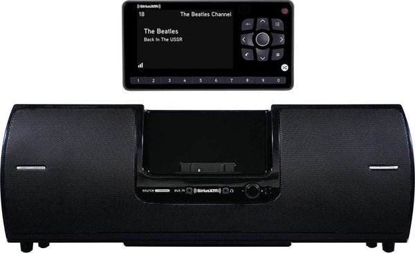 SiriusXM SXSD2 Portable Speaker Dock Audio System and SiriusXM SXEZR1V1 Onyx EZR Satellite Radio with Vehicle Kit with Get 3 Free Months Service with Subscription (Bundle)
