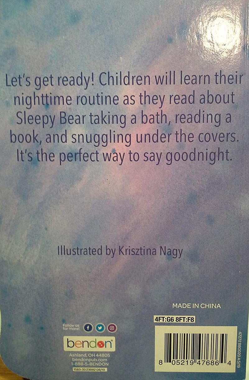 Sleepy Bear A Bedtime Shaped Board Book
