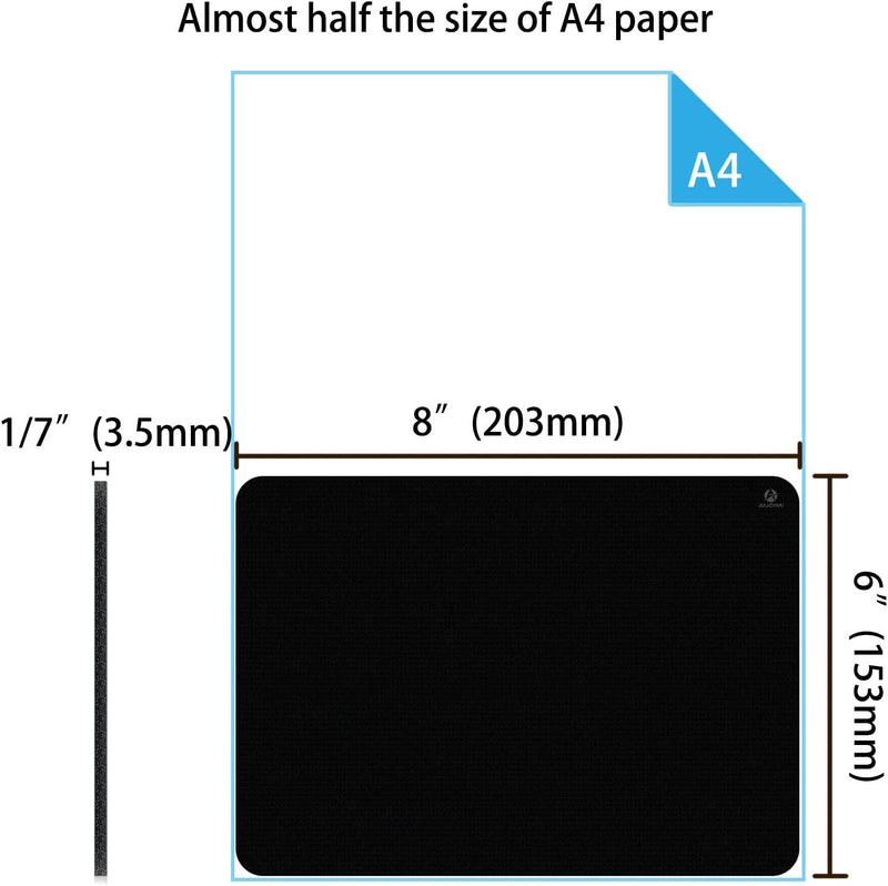 Mouse Pad Size - Dimension, Inches, mm, cms, Pixel