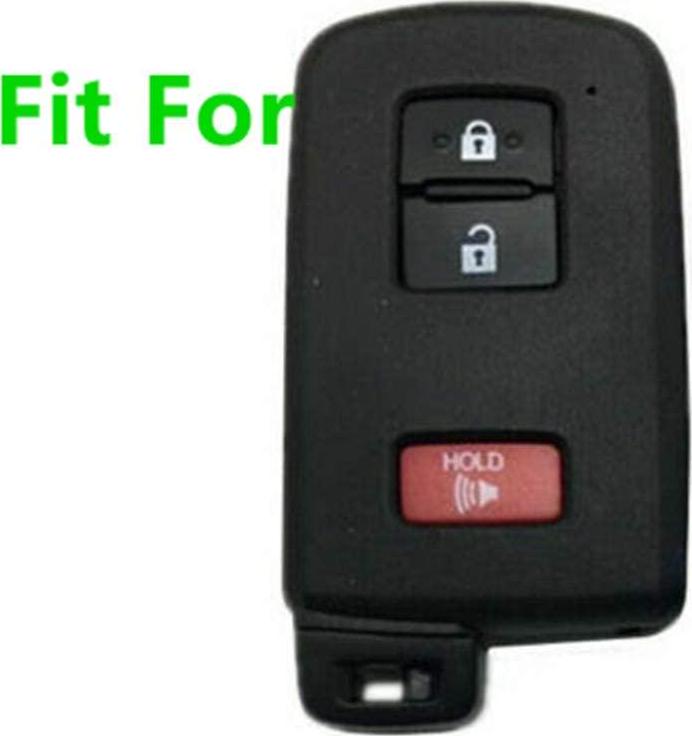 Smart Key Fob Cover Case Protector Keyless Remote Holder for Toyota Tacoma Land Cruise Prius V RAV4