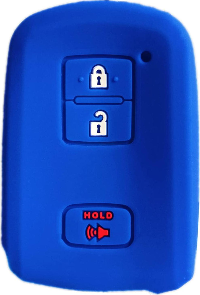 Smart Key Fob Cover Case Protector Keyless Remote Holder for 2015 2016 2017 2018 2019 Toyota Tacoma Land Cruise Prius V RAV4