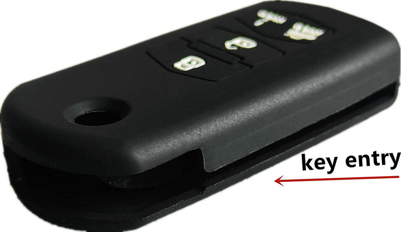 Smart Key Fob Covers Case Protector Keyless Remote for Mazda 3 5 6 Mazda CX-7