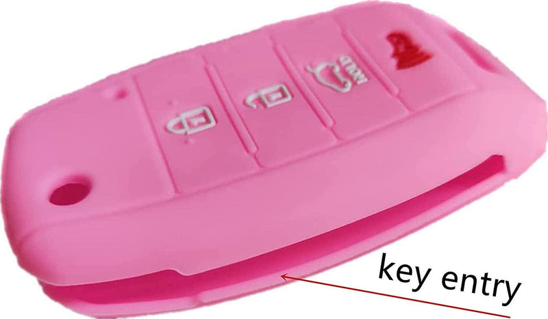 Smart Key Fob Covers Case Protector Keyless Remote Holder for 2019 2020 Kia Sorento Sportage Rio Forte Optima Carens Not Fit Smart Key Fob