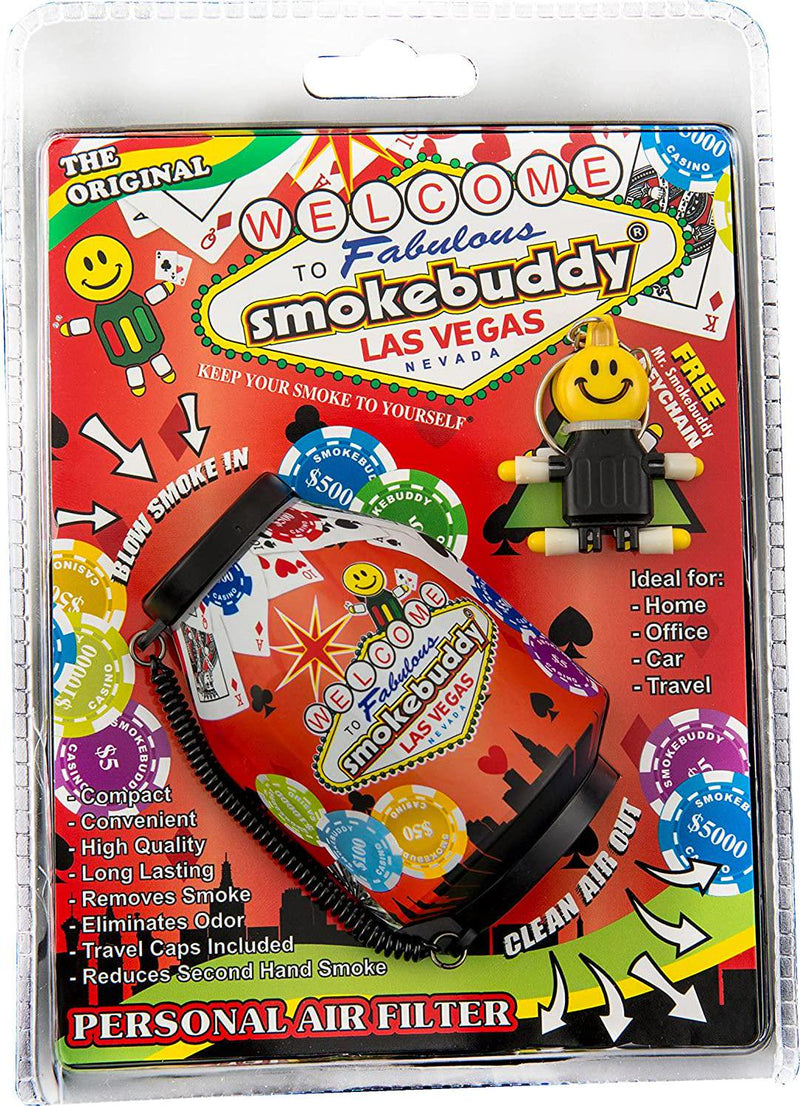 Smoke Buddy Smokebuddy Original Vegas Black/Red Assorted Personal Air Filter