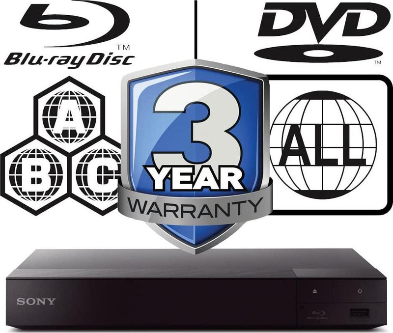 Sony BDP-S6700 region free Multi All Zone Blu-ray player 4k Upconversion 3D smart wifi