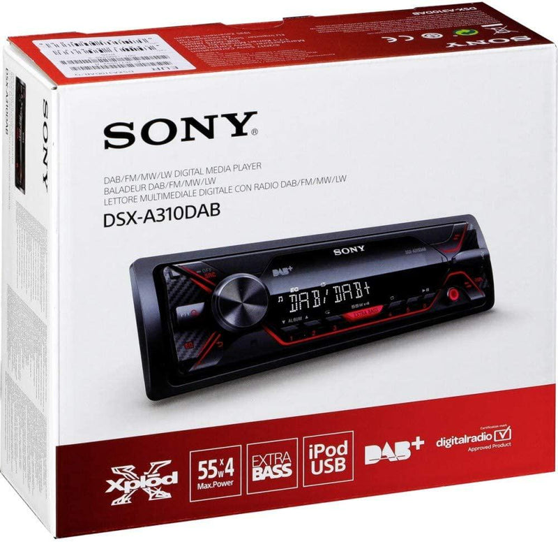 Sony DSX-A310DAB Radio Media Receiver with USB