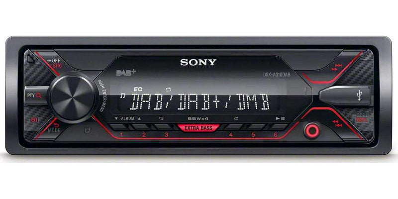 Sony DSX-A310DAB Radio Media Receiver with USB