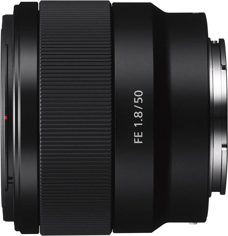 Sony - FE 50mm F1.8 Standard Lens (SEL50F18F), Black