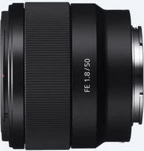 Sony - FE 50mm F1.8 Standard Lens (SEL50F18F), Black