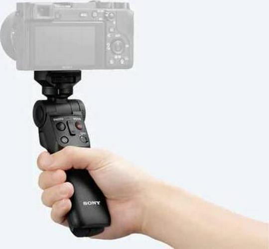 Sony GP-VPT2BT Handgrip (for Selfies and Vlogging, Can Also be Used As a Tripod, Compatible with Select Alpha and Cyber-Shot Cameras from Sony) Black