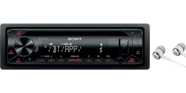 Sony GS Series MEXGS610BT CD Car Stereo Receiver with Bluetooth, NFC Pairing and App Remote Smartphone Control