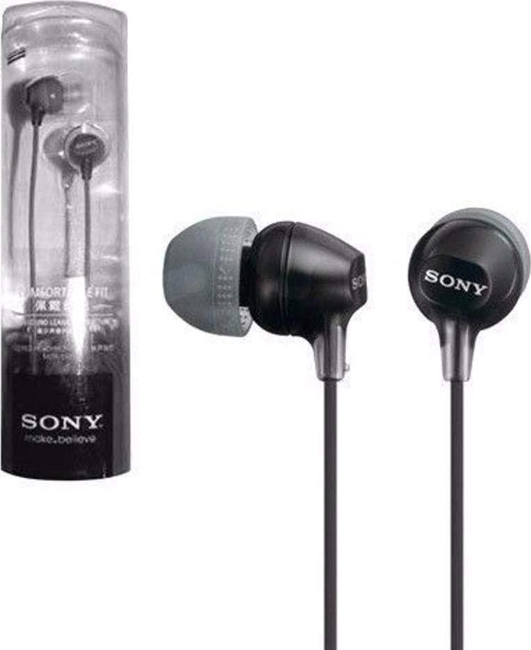 Sony In-Ear Lightweight Headphones, Black