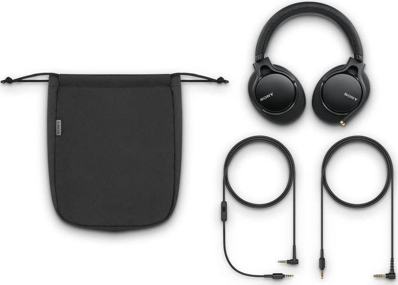 Sony MDR-1AM2 Hi-Res Headphones with Heavyweight Bass and Beat Response Control - Black (International Version)