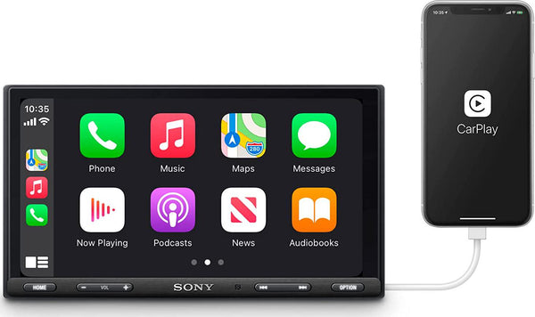 Sony XAV-AX5650 6.95 Apple CarPlay Bluetooth DAB Android Auto Car Stereo