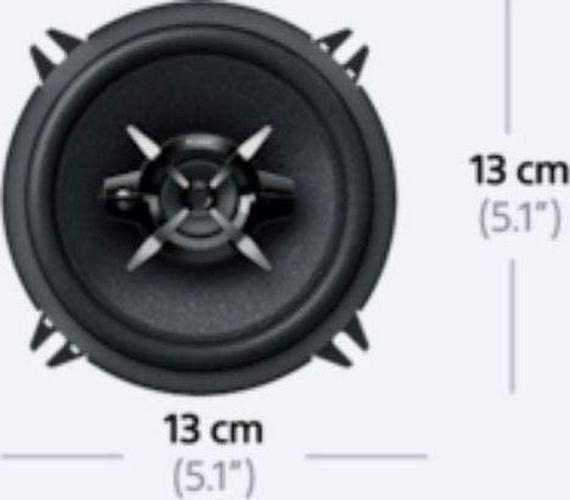 Sony XSFB1330 5.25-Inches 240 Watt 3-Way Car Audio Speakers, 1 Pair (Black)