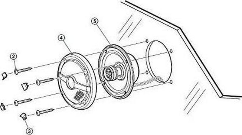 Sony XSMP1621 6 1/2-Inch coaxial 2-Way Marine Speaker