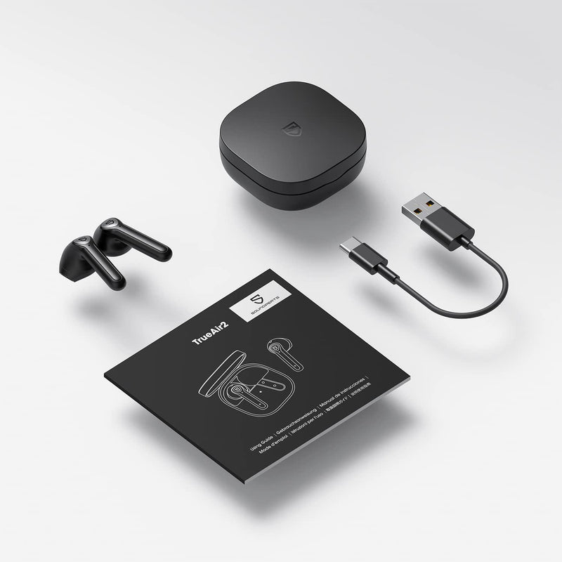 SoundPEATS Air3 Wireless Earbuds Mini Bluetooth V5.2 Earphones, Qualcomm  QCC3040, aptX-Adaptive, 4-Mic and cVc 8.0 Noise Cancellation, TrueWireless
