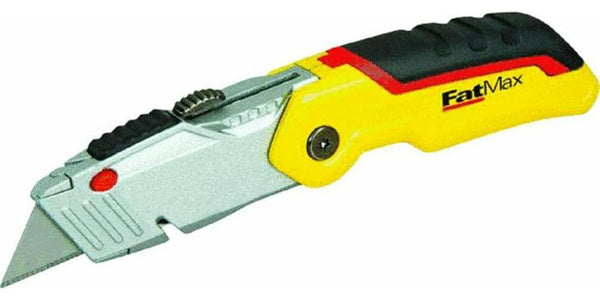 Stanley 10-825 Fatmax Retractable Folding Utility Knife, 140mm Length