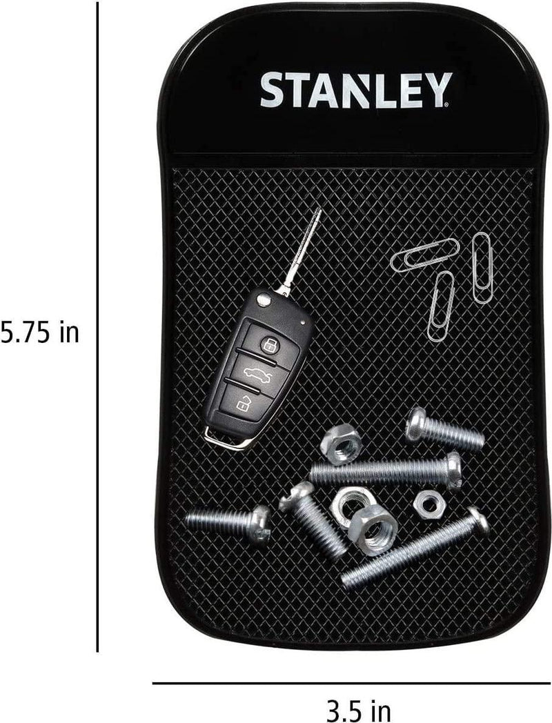 Stanley S4005 3.5 x 5.75 Extra-Strong Anti-Slip Grip Dashboard Gel Pad for Cell Phone, Tablet, GPS, Keys or Sunglasses