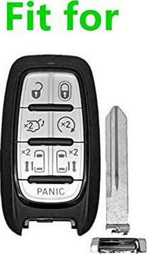 Suitable for 2017 2018 2019 2020 2021 Chrysler Pacifica 2020 2021 Voyager Smart Keyless Remote Control Cover Part numbers are compatible for reference M3N-97395900 68217832AC 7812A-97395900