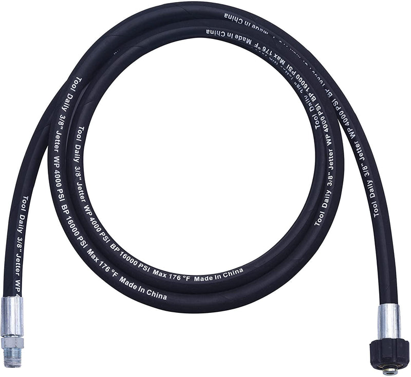 Tool Daily Pressure Washer Whip Hose with Swivel, Hose Reel Connector