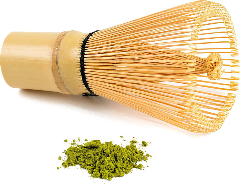 Traditional Bamboo Matcha Whisk (Chasen) by Matcha Bae | Hand Made | 100% Bamboo | 100 Prongs | Japanese Tea Ceremony Accessory