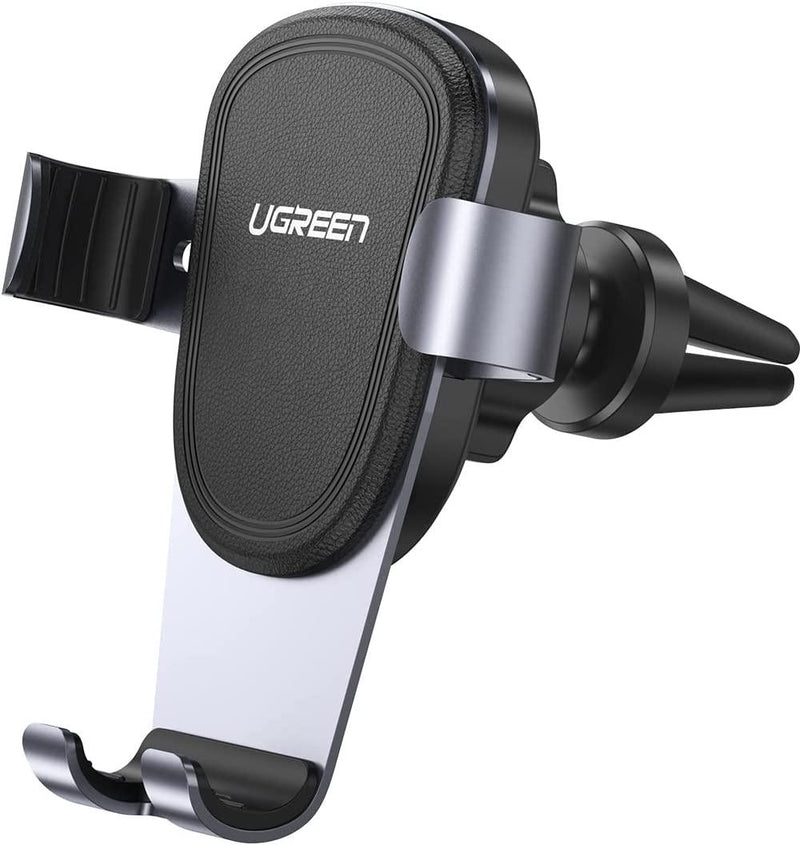 UGREEN Car Air Vent Mount Phone Holder Compatible for iPhone 12 11 Pro Max XS X 8 7 6S 6 Plus, Samsung Galaxy S9 S8 S7 S6 Edge, Google Pixel 2 XL, LG V30 V20 G6 G5, OnePlus 5T, Gravity Cell Phone Cradle