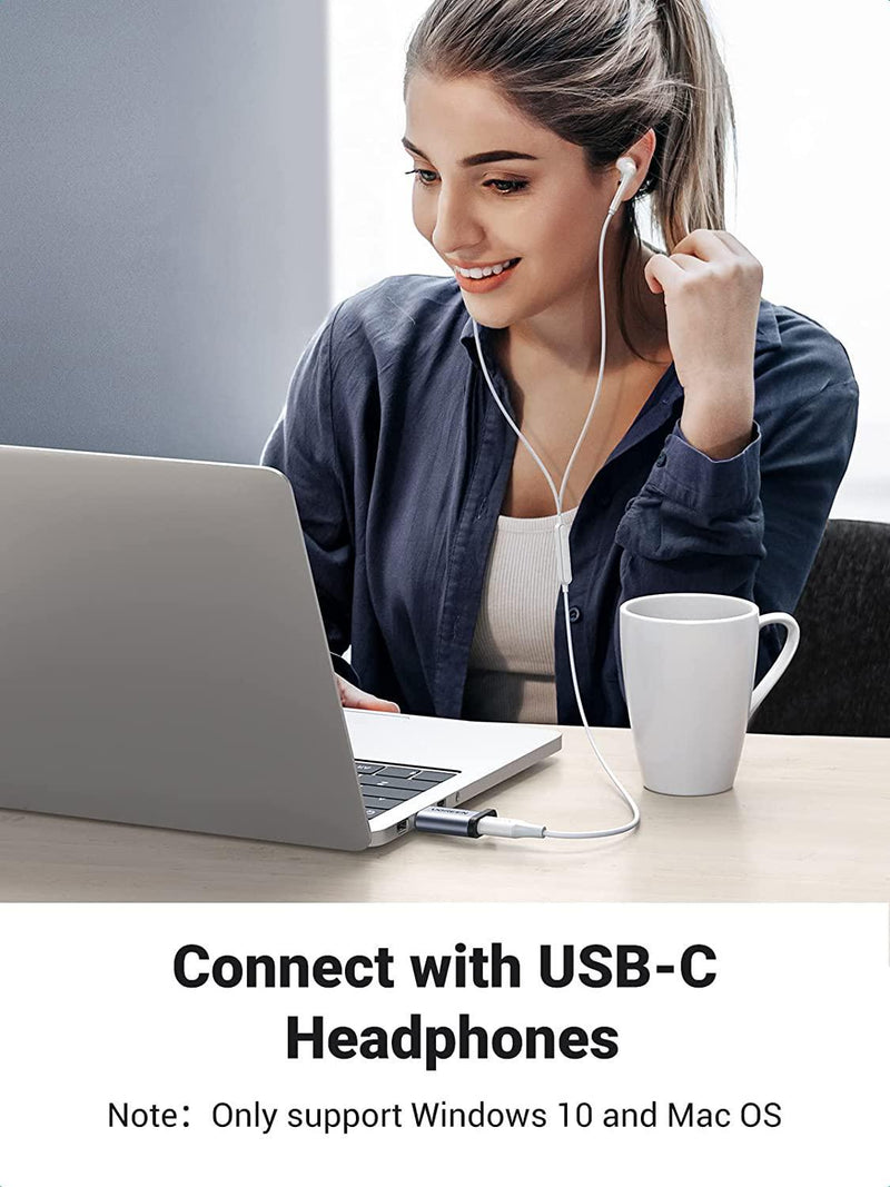 UGREEN USB C to USB 3.0 Adapter Type C Female to USB A Male Adaptor USB C 3.1 Fast Charge and 5Gbps Sync Converter Compatible with iPhone 13 Pro Max, iPad Air 5, AirPods 3, Galaxy S22/S21, Pixel 6