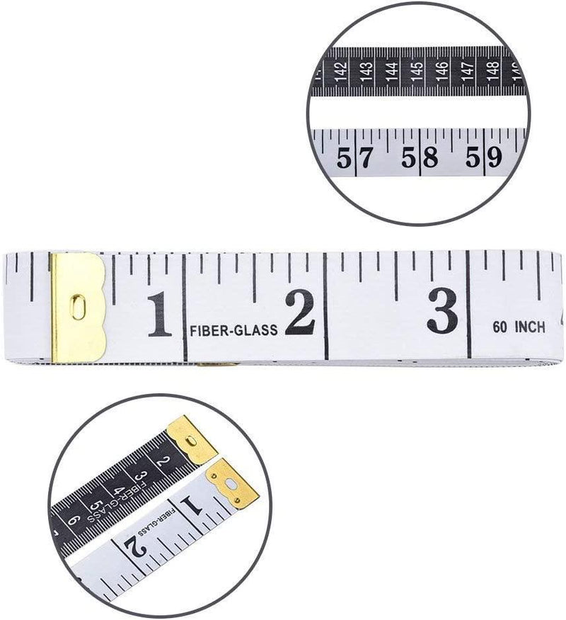 Yellow Soft Tape Measure, Measuring Tape Sewing, Seamstress, Tailor Cloth  Flexible Ruler Tape, 60 Inch, 150 Cm 