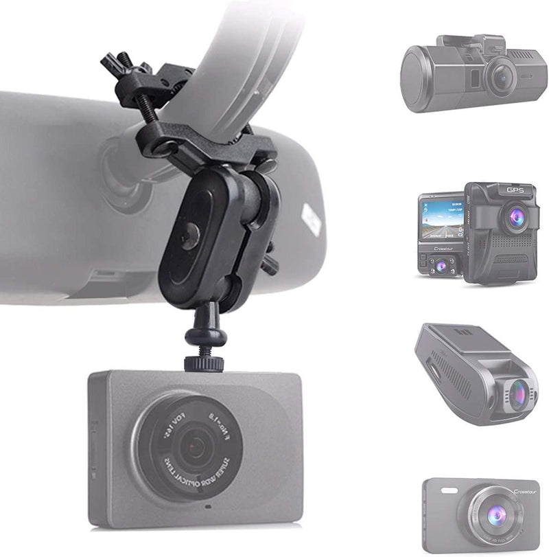Universal Dash Cam Mount Rear View Mirror Holder with 16 Different Joi