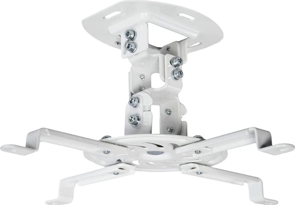 VIVO Universal Adjustable Ceiling Projector Theater Mount, White
