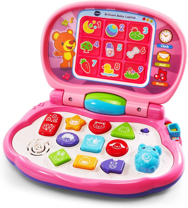 VTech Brilliant Baby Laptop, Pink