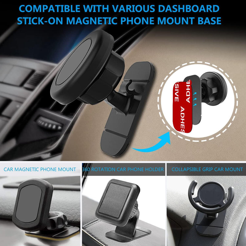 Self Adhesive Cellphone Magnetic Car Mount Sticker Replacement for