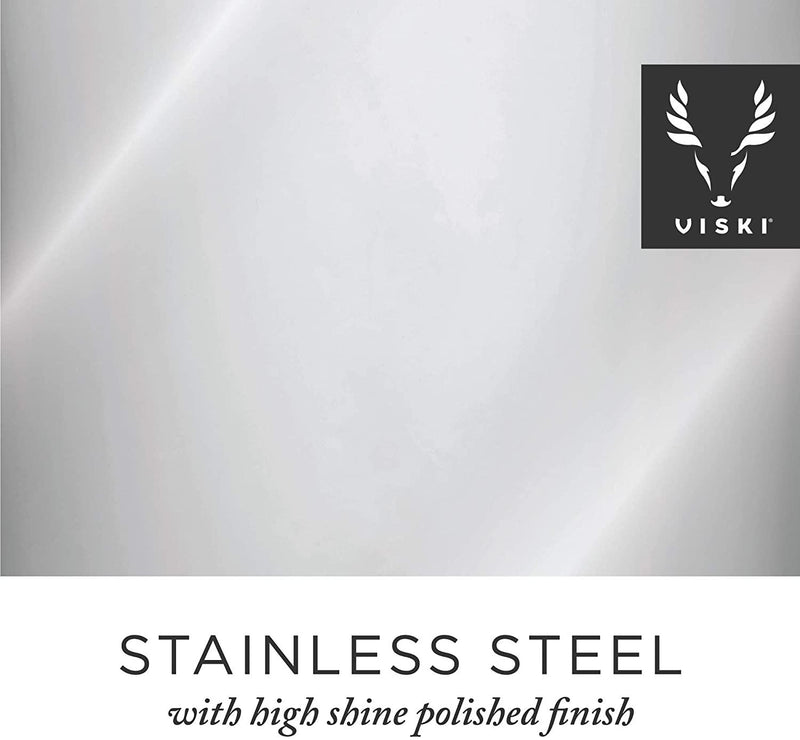 Viski Professional Hawthorne Strainer, Silver, 4366TBV