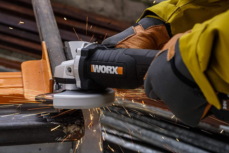 WORX WX812.9 18V (20V Max) Cordless Brushless Angle Grinder 125mm - (Tool only - Battery and Charger Sold Separately)