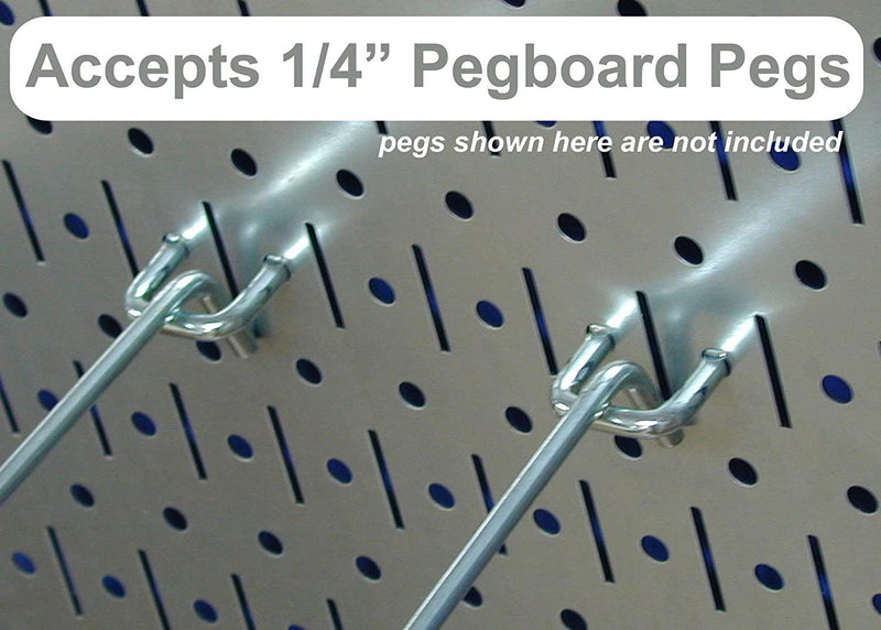 Pegitz Pegboard Peg Locks 50PCS (1/4 inch, Black) : : Tools & Home  Improvement