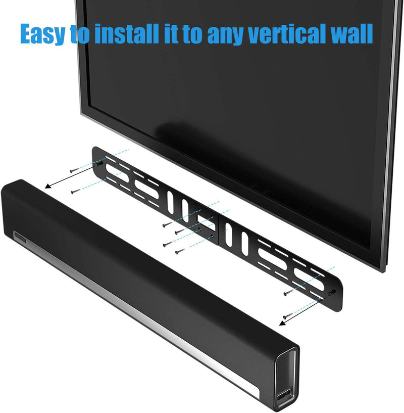 Wall Mount for Sonos Playbar Mounting Bracket Compatible with Sonos Playbar Soundbar TV Mount