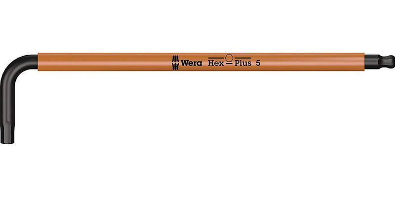 Wera 5022089001 950/9 Hex-Plus Multicolor 1 Hex-Plus Black Laser Metric 1 L-Key Set 9 Pieces